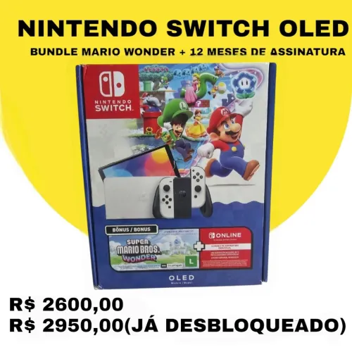 Nintendo Switch Oled(Lacrado)