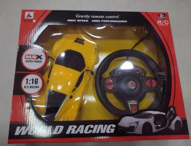 Carro De Controle Remoto Volante Max Super Power 27cm Escala 1:16