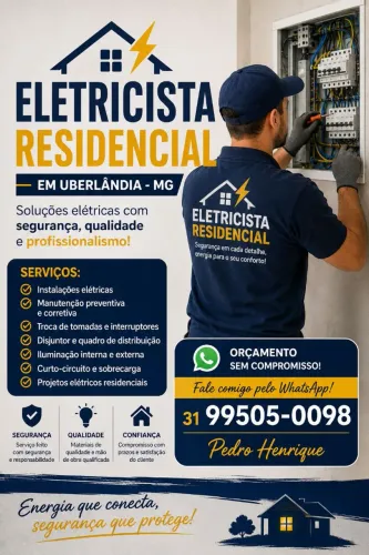 Eletricista Residencial - Uberlândia 