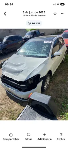 Sucata de golf 1.4 tsi 2015 pra peças 