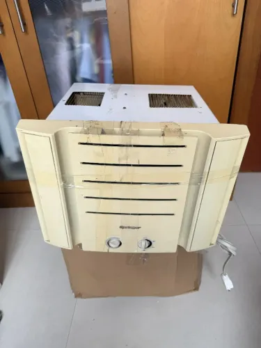 Ar-condicionado Janela Midea QCL078BB 7.500 Btus Mecânico Frio Cor Branco
