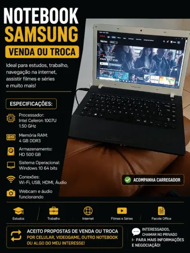 Notebook Samsung