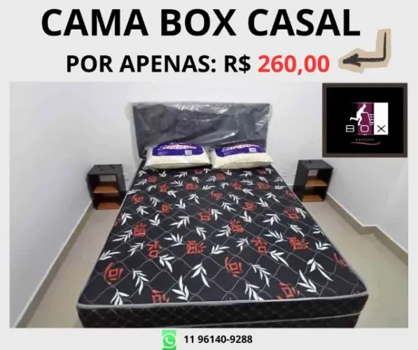 cama box casal (promoção)