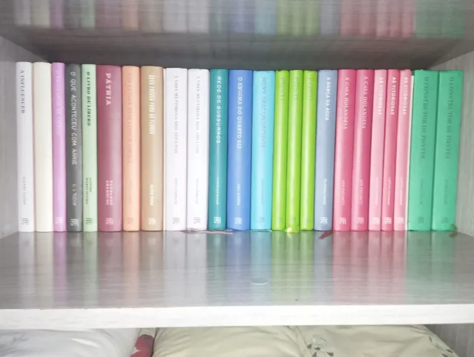 Vários títulos de livros