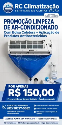 Instalação e manutenção em ar condicionado
