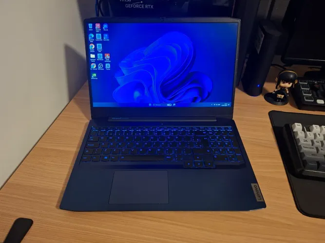 Notebook Lenovo Gaming 3i | i5 10ª Gen | GTX 1650 | 16GB RAM | 768GB SSD (2 SSDs)