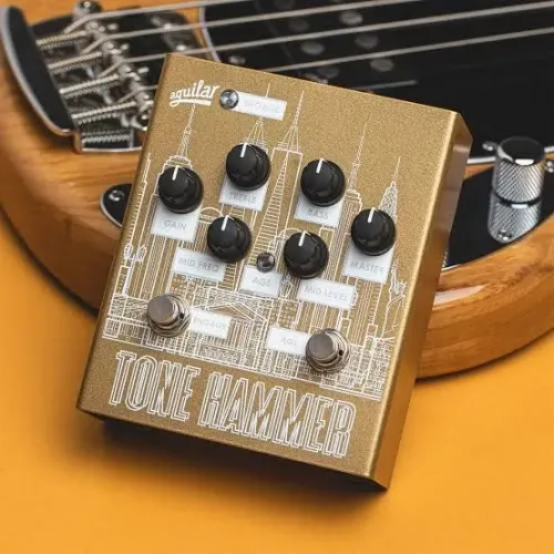 Pré-amplificador Tone Hammer de edição limitada NYC Gold Skyline