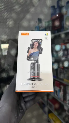 Suporte Inteligente 360° Rastreamento Facial A'Gold SLF-01 Recarregável