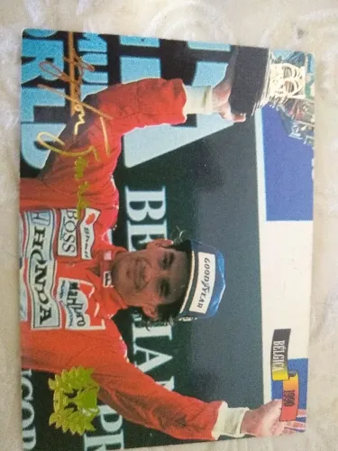 Card de Airton Senna 