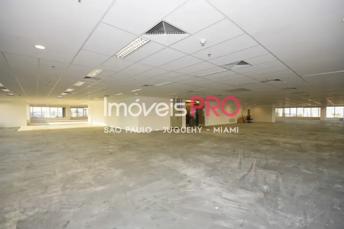 Laje corporativa AAA de 400 a 1830m²; 10.000m² em andares contiguos, ao lado do Shopping M