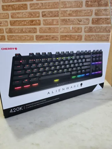 Teclado Mecânico Alienware AW420K Novo