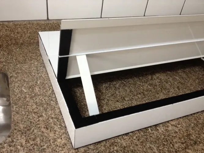 Tampa de aquário aluminio