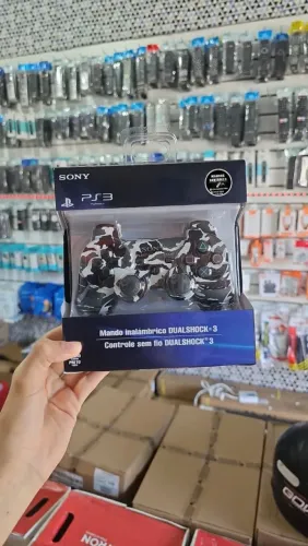 Controle camuflado para PS3 