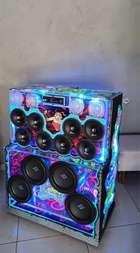 JBL Caixa de Som Bluetooth Deboxe residencial bombox OPORTUNIDADE