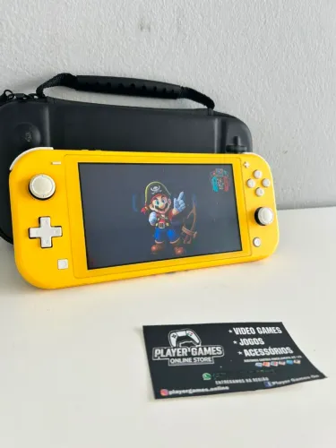 Nintendo Switch Lite DESBLOQUEADO!! (Aceito Cartão)