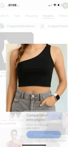 Kit 2 tops pretos