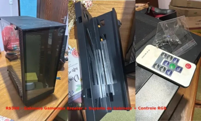 Gabinete Gamemax Kreator + Suporte