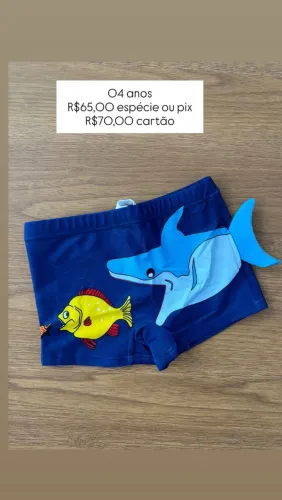 Sunga infantil