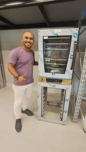 FORNO TURBO ELÉTRICO MONOFÁSICO PRP 008 PLUS PROGÁS