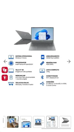 Notebook ultra intel gold