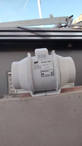 Exaustor axial multivac novo 150mm 220v 