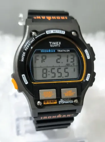 Relógio Timex Ironman 8 lap original relançado e esgotado nas lojas