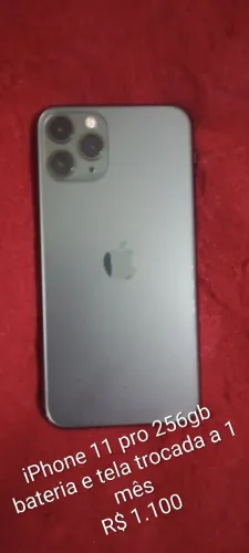 iPhone 11 pro 256gb cinza 