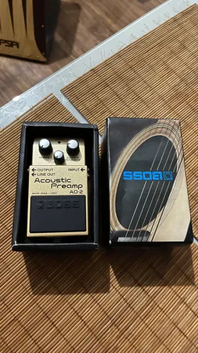 Pedal Violao Boss Acoustic Preamp AD-2