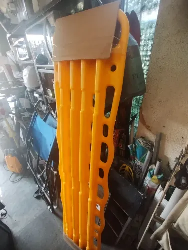 Prancha rígida resgate plástico