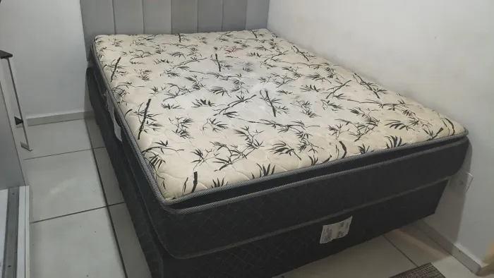 Cama box casal