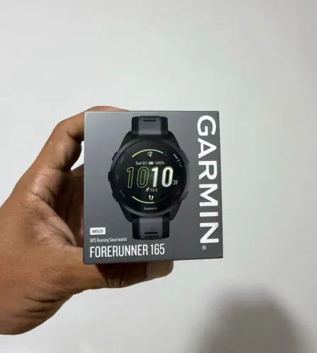 Garmin Forerunner 165 Preto e Cinza