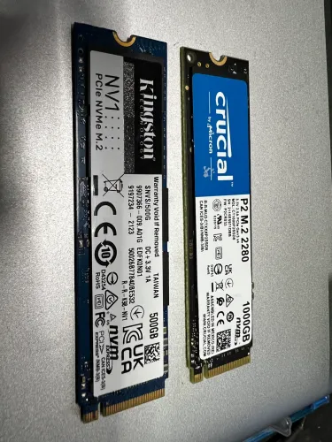 SSD NVMe | 1TB | Crucial M.2 (Leitura 2400 MB/s) - Perfeito para Jogos e PC Rápido