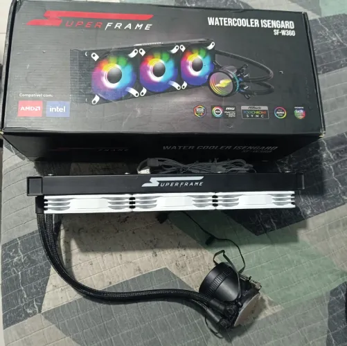 Water Cooler 360mm Superframe Insgard Preto