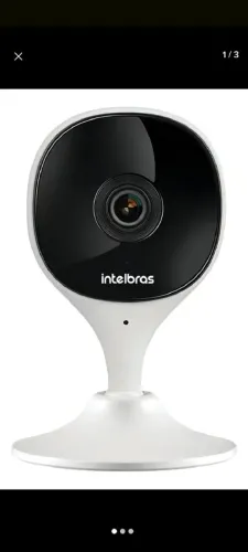 Câmera da Intelbras funcionando perfeitamente ainda vai com o cartão de memória 