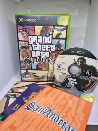 GTA San Andreas Xbox clássico