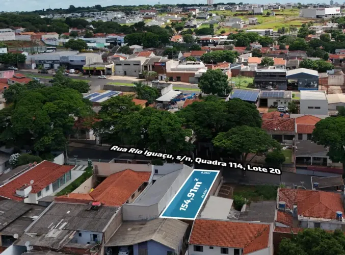 Terreno à venda em Maringá, Jardim Campos Elísios, com 154.91 m²