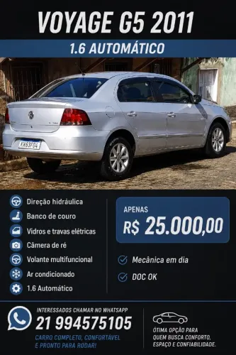 Volkswagen Voyage 1.6/1.6 City MI Total Flex 8V 4P 2011