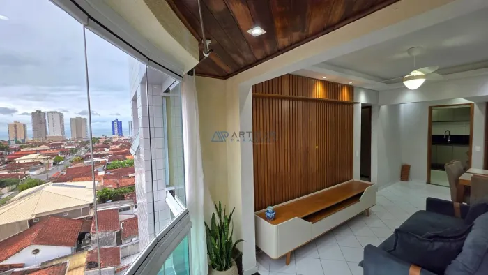 Apartamento com 2 suítes à venda em Praia Grande a 500 metros do mar no Caiçara