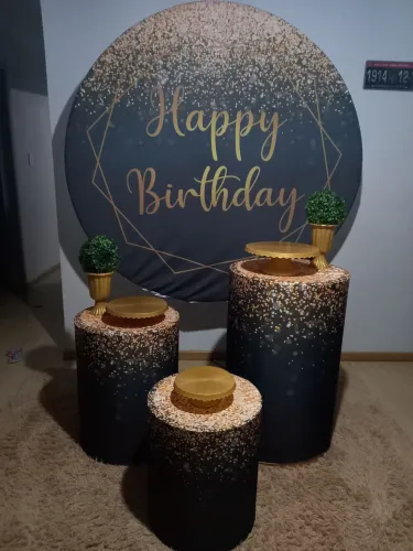 Decoração pegue e monte 