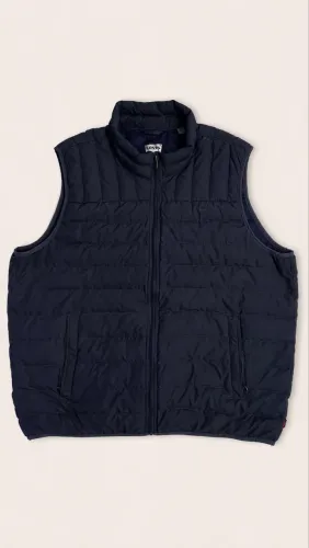 Colete Puffer Levi?s Masculino Azul Marinho Tam. XXL Original