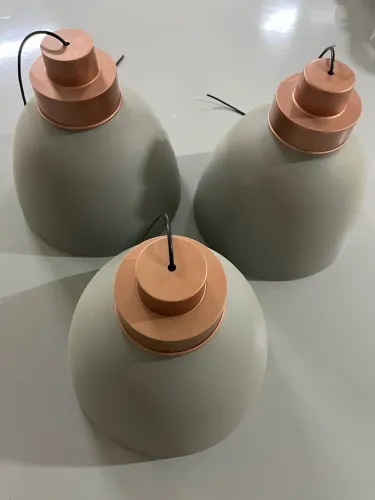 Luminárias pendente 40 cm diâmetro