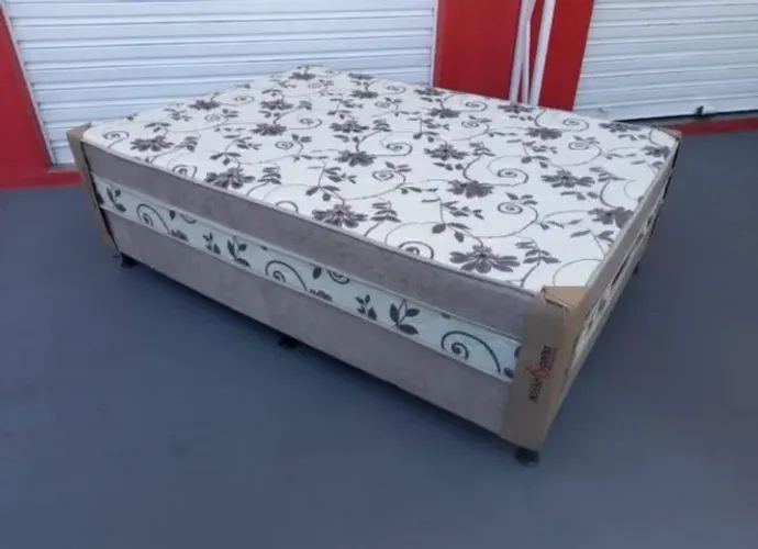 Cama de Casal Conjugada Caramelo Nosso Sonho 