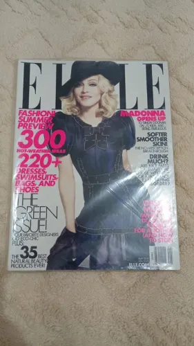 Madonna Elle Magazine - Revistas Importada e Nacional 