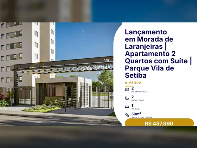Seu Novo Lar em Morada de Laranjeiras | Apartamento com Lazer Completo