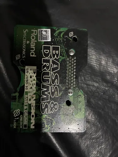 Placa de expansão Sr Jv80 10 - Bass & Drums