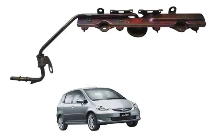 Flauta Bico Injetor Honda Fit 1.4 2003 A 2008