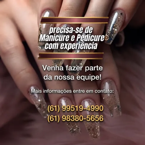 Precisa-se de manicure / pedecure