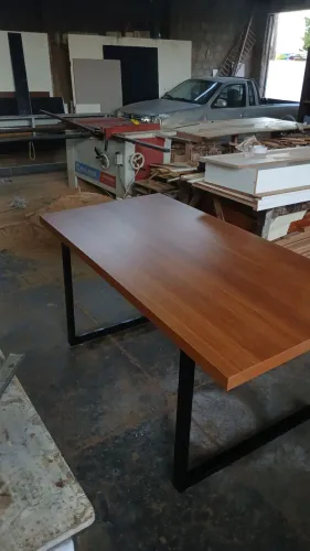 Mesa industrial 160x80 cm preço promocional só quarta