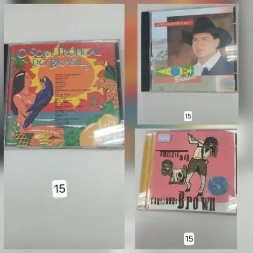 CD's - Carlinhos Brown, Marco Brasil e Som Tropical do Brasil