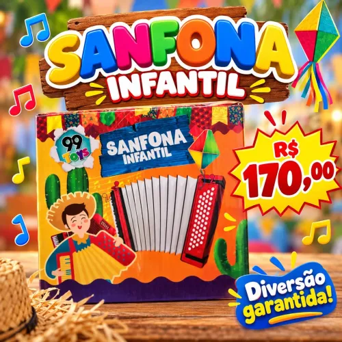 Sanfona infantil 